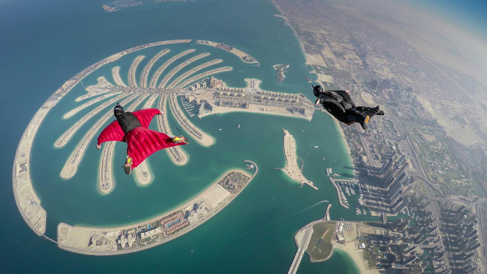 Skydiving Over Palm Jumeirah
